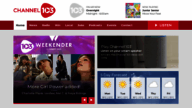 What Channel103.com website looked like in 2023 (This year)