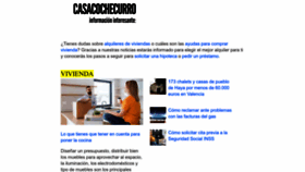 What Casacochecurro.com website looked like in 2023 (This year)