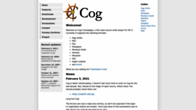 What Cogx.org website looked like in 2023 (2 years ago)