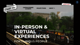 What Chicagodetours.com website looked like in 2023 (This year)
