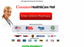 What Canadianpharmaciesshop.com website looked like in 2023 (This year)