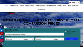 What Car-hire-international.com website looked like in 2023 (This year)