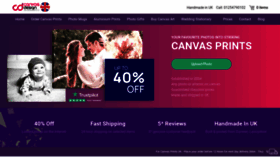 What Canvasdesign.co.uk website looked like in 2023 (This year)