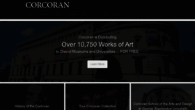 What Corcoran.org website looked like in 2023 (This year)