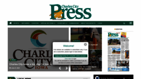 What Charlescitypress.com website looked like in 2023 (This year)