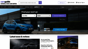 What Carsguide.com.au website looked like in 2023 (This year)
