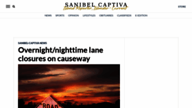 What Captivasanibel.com website looked like in 2023 (This year)