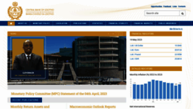 What Centralbank.org.ls website looked like in 2023 (This year)