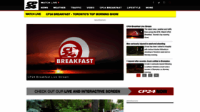What Cp24.com website looked like in 2023 (This year)
