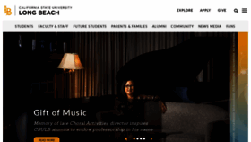 What Csulb.edu website looked like in 2023 (2 years ago)