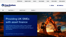 What Closeassetfinance.co.uk website looked like in 2023 (This year)