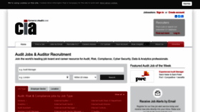 What Careersinaudit.com website looked like in 2023 (This year)