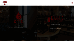 What Corkdc.com website looked like in 2023 (This year)
