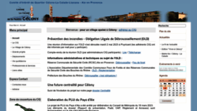 What Ciq-celony.fr website looked like in 2023 (This year)