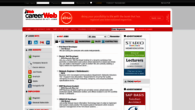 What Careerweb.co.za website looked like in 2023 (This year)