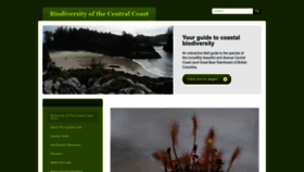 What Centralcoastbiodiversity.org website looked like in 2023 (This year)