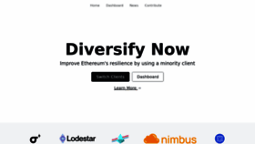 What Clientdiversity.org website looked like in 2023 (This year)