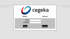 What Cegeka.vandenborre.be website looked like in 2023 (This year)