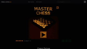 What Chess-online.co website looked like in 2023 (This year)