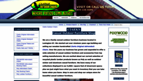 What Clarksoutdoorchairs.com website looked like in 2023 (This year)