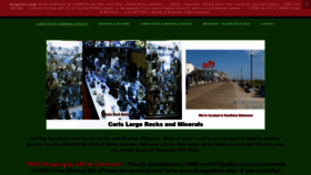 What Carlsrocksandminerals.com website looked like in 2023 (2 years ago)
