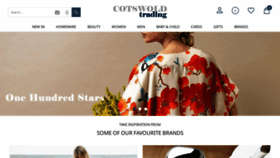 What Cotswoldtrading.com website looked like in 2023 (This year)