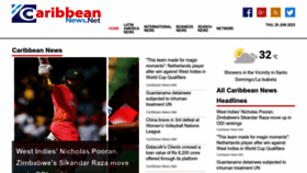 What Caribbeannews.net website looked like in 2023 (This year)