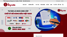 What Cksvietnam.vn website looked like in 2023 (This year)