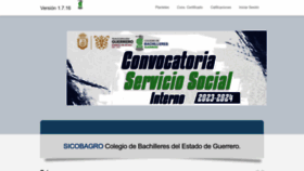What Cobachgro.edu.mx website looked like in 2023 (This year)