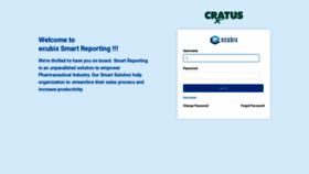 What Cratus.ecubix.com website looked like in 2023 (This year)