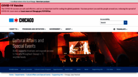 What Chicagojazzfestival.us website looked like in 2023 (This year)