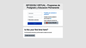 What Campusvirtual.issu.edu.do website looked like in 2023 (This year)
