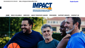 What California-impact.org website looked like in 2023 (This year)