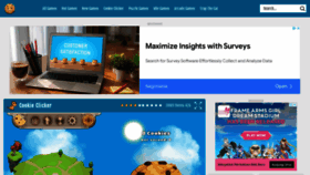 What Cookieclicker2.io website looked like in 2023 (3 years ago)