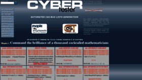 What Cybertester.com website looked like in 2023 (This year)