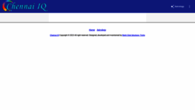 What Chennaiiq.com website looked like in 2023 (This year)