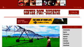 What Centerpostdispatch.com website looked like in 2023 (This year)