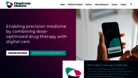 What Closedloopmedicine.com website looked like in 2023 (This year)