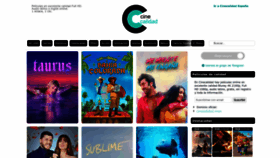 What Cinecalidad.men website looked like in 2023 (This year)