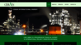 What Ceranenergygermany.com website looked like in 2023 (This year)