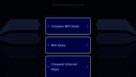 What Ccsbroadband.com website looked like in 2023 (This year)