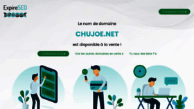 What Chujoe.net website looked like in 2023 (This year)