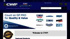 What Cwp-online.com website looked like in 2023 (This year)