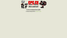 What Cpc.cx website looked like in 2023 (This year)