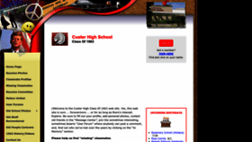 What Custer63.com website looked like in 2023 (This year)