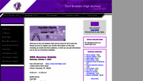 What Carlbrablec73.com website looked like in 2023 (This year)