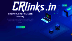 What Crlinks.in website looked like in 2023 (This year)
