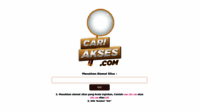 What Cariakses.com website looked like in 2023 (This year)