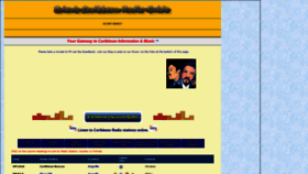 What Caribbean-radio.com website looked like in 2023 (This year)