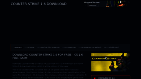 What Counter-strike-download.lt website looked like in 2023 (This year)